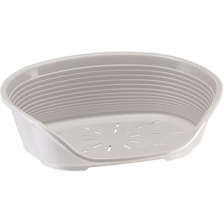 Cesto SIESTA DELUXE Misura 4 - 61,5*45*21,5 cm - Grigio chiaro - FERPLAST