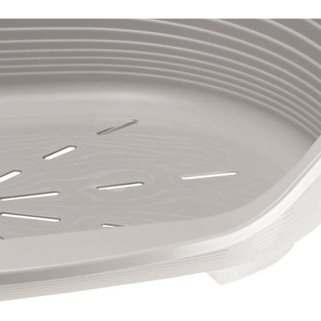 Cesto SIESTA DELUXE Misura 6 - 70,5*52*23 cm - Grigio chiaro - FERPLAST