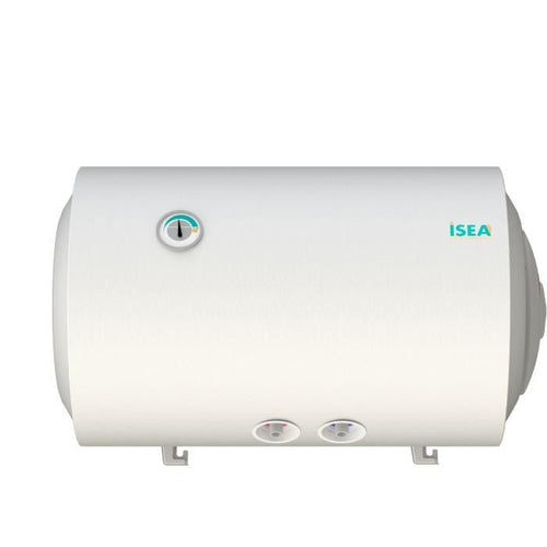 ISEA Swing Scaldabagno Elettrico 50 litri - Resistenza in rame per immersione a caldo - Anodo di magnesio - Orizzontale