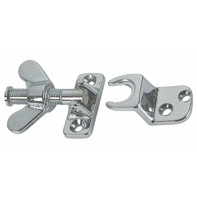 Ferma Oblo' Ottone Cromato