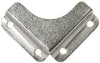 Ferma Specchi Agolari Cm 4X4 Ferro Nichelato Pz4
