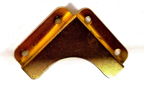 Ferma Specchi Agolari Cm 4X4 Ferro Ottonato Pz4