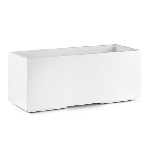 Fioriera Matheria 100cm Bianco