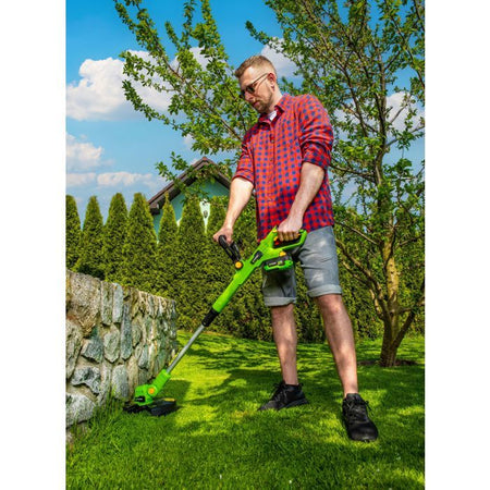 Decespugliatore a batteria - FIELDMANN - 20V - lunghezza di taglio 30 cm - Batteria e caricabatteria non inclusi