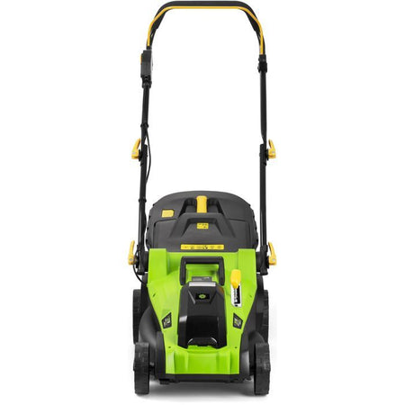 Rasaerba a batteria - FIELDMANN - 20V - Taglio 37 cm - Altezza max 75 mm - Batteria e caricabatteria non inclusi