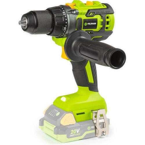Trapano a percussione a batteria - FIELDMANN - 20V - Brushless - 1900 giri/min - 60 Nm - Batteria e caricabatteria non inclusi