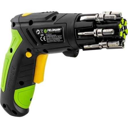 Set di utensili con cacciavite a batteria - Fieldmann - FDG 5018-108AR