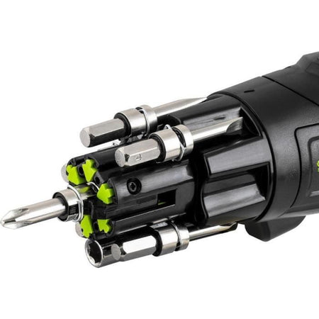 Set di utensili con cacciavite a batteria - Fieldmann - FDG 5018-108AR