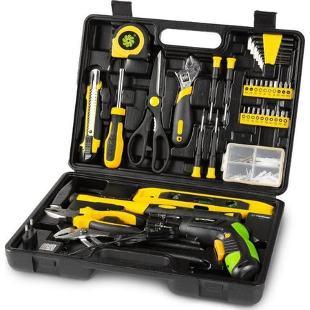 Set di utensili con cacciavite a batteria - Fieldmann - FDG 5018-108AR