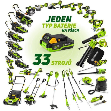 Mini motosega a batteria - FIELDMANN - 20V - 127 mm - 11 m/s
