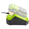 Caricabatterie rapido - FIELDMANN - Per batteria da 20 V - Carica 2 Ah in 30 min - Compatibile con 2 Ah, 4 Ah, 8 Ah
