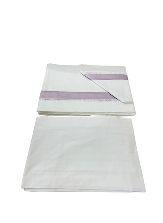 Completo Lenzuola Matrimoniale Alexander Tuscany Home Balza Pizzetto – 100% Cotone