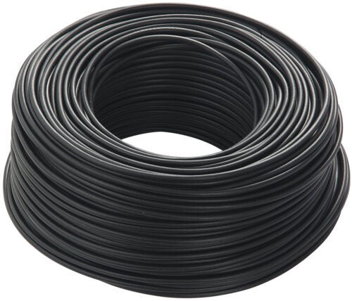 Filo Unipolare Mm.6 Nero Rotolo Mt.100