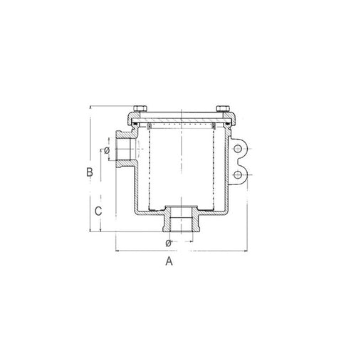 Filtro Acqua Ionio 3/4'