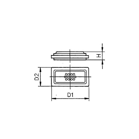 Filtro Aria Mercruiser 3519487