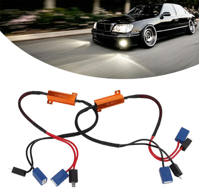 Filtro Canbus con Resistenza 50W per Lampada H1-H3 LED Elimina Spie Warning Error