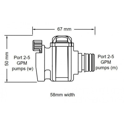 Filtro Portagomma 1/2'