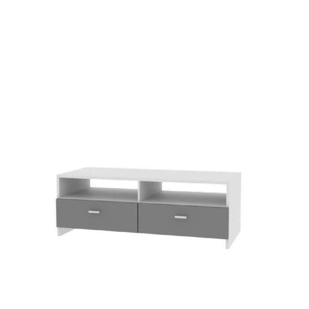 FINLANDEK Porta TV HELPPO moderno e grigio opaco - L 95 cm