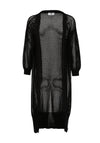 Fracomina knitted cardigan black maglia donna