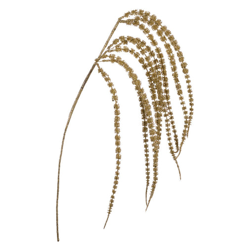 Ramo decorativo color oro per decorazioni e composizioni di fiori h 94 cm