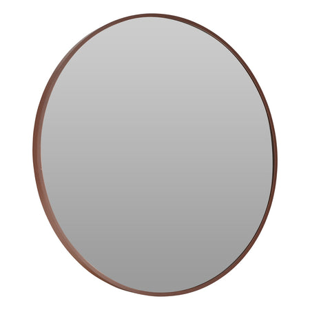 Specchio ovale da parete con cornice in alluminio decorazione ambiente