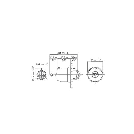 Flangia Montaggio X74