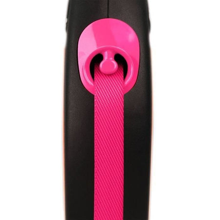 TRIXIE flexi Nuovo guinzaglio NEON - Taglia S - 5 m - Rosa neon