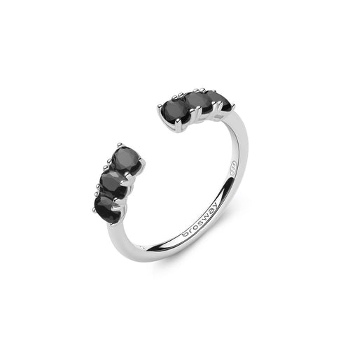 Anello Brosway Fancy - Mistery Black FMB11A