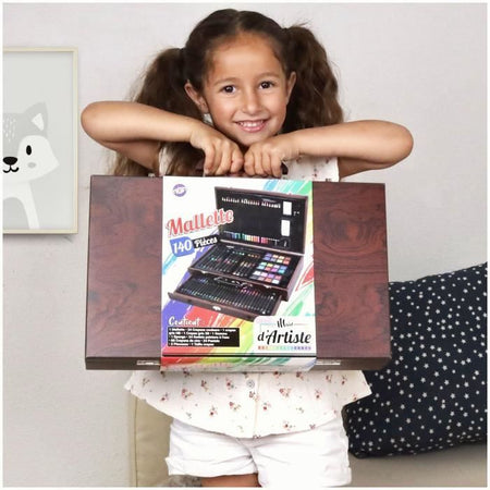 Mano d'artista - Cassettiera in legno da 140 pezzi - Tempo libero creativo - MGM