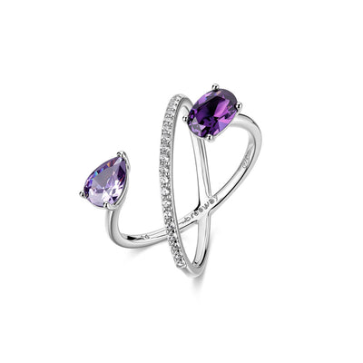 Anello Brosway Fancy - Magic Purple FMP134F