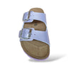 Ciabatta Bio Sughero Bambine e Ragazze Grunland Junior Luce Glicine – Sottopiede Sughero EVA