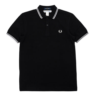 COMME DES GARCONS SHIRT CDG x Fred Perry Polo in Black da uomo