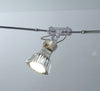 Illuminazione BASSA TENSIONE con faretti dicroici per SINGOLO lato per 3 piani