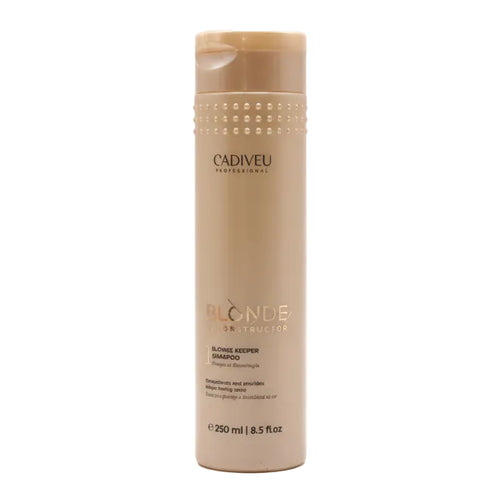 Cadiveu blonde reconstructor n° 1 blonde keeper shampoo 250 ml specifico per capelli biondi