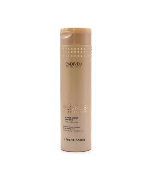 Cadiveu blonde reconstructor n° 1 blonde keeper shampoo 250 ml specifico per capelli biondi