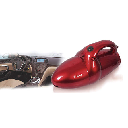 SOGO Mini aspirapolvere a mano + soffiante turbo 800W  per auto 11 accessori