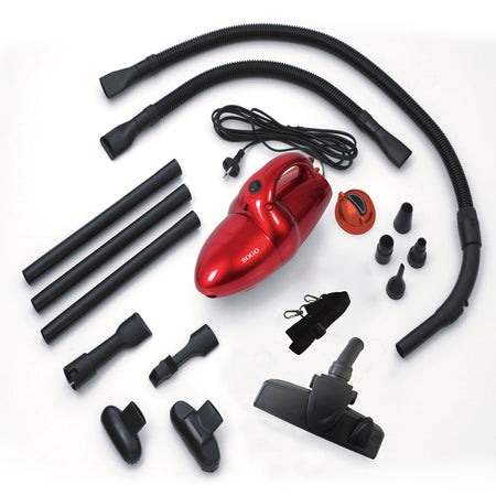 SOGO Mini aspirapolvere a mano + soffiante turbo 800W  per auto 11 accessori