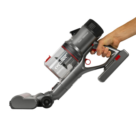 SOGO Aspirapolvere intelligente (sensore polvere) e ricaricabile verticale 2 in 1  sistema ciclonico (senza sacco) HEPA