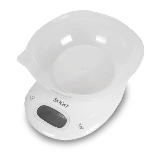 SOGO Bilancia da cucina digitale con ciotola controllo touch