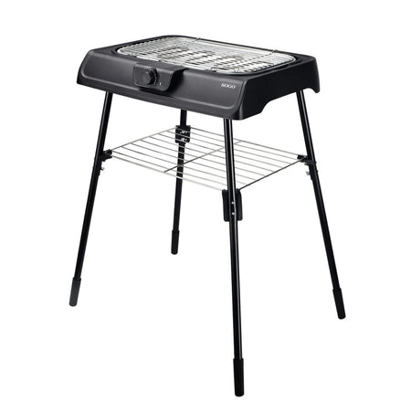 Sogo Barbecue Elettrico 2 in 1 da Tavolo + Supporto