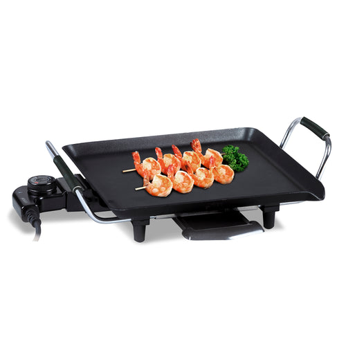 SOGO Mini griglia da tavolo  bistecchiera 26*26 1500W