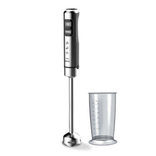 SOGO BAT-SS-14475 Frullatore ad immersione 1500W velocità variabile 23 click 4 lame in acciaio inossidabile