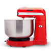 SOGO Impastatrice e frullatore retrò - 5 velocità - ciotola girevole 3,5l - 350w - rosso