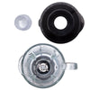 SOGO Frullatore color panna 500W 1.5L 2 velocità lame acciaio inox