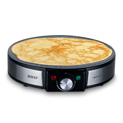 SOGO Crepiere elettrica 1200W 30cm   crepes
