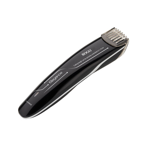 SOGO CPE-SS-3455 Tagliacapelli ricaricabile nero impostazione lunghezza 1-8 mm