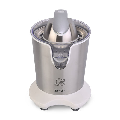 SOGO Spremiagrumi con manico a pressione automatico 2coni 160W / 0,55L / rotazione 100alMIN