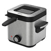 SOGO Friggitrice elettrica da 1,5 L  acciaio inox 900W fino 190°