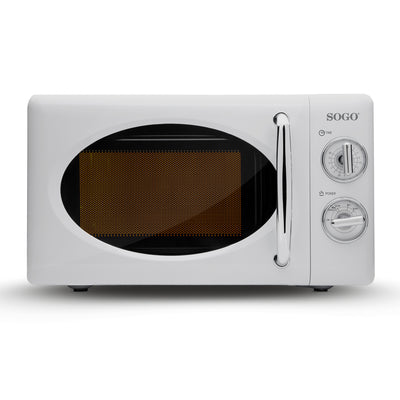 SOGO Forno a microonde bianco 20L / 700W / 5 livelli potenza