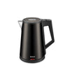 SOGO Bollitore a tre strati acciaio inox nero / 1830W / 1.7L / autospegnimento